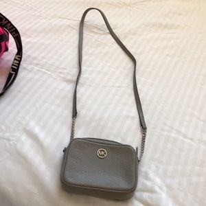 Gray Michael Kors crossbody